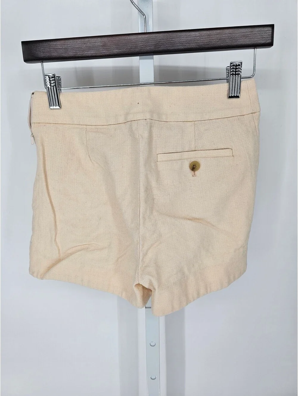 J. Crew Eyelet Trim Shorts in Peach Women's Sz 00